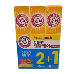 처치&드와이트 암앤해머 덴탈케어 오리지날 치약 127g (3개)
