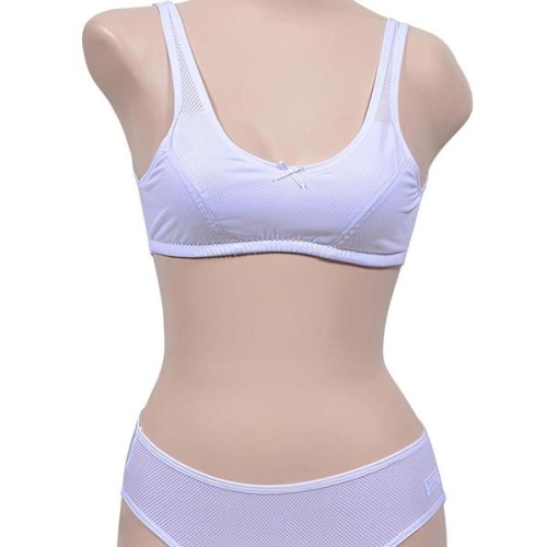 모모 리 편한 주니어 1단계 AA컵 스포츠 브라팬티 10대 WD6C75E