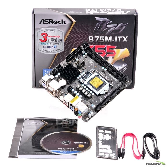 ASRock B75M ITX 에즈윈_이미지