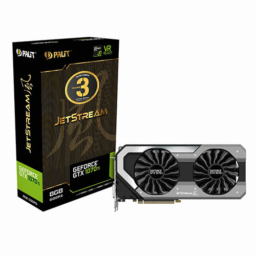 PALIT ������ GTX1070 Ti JETSTREAM D5 8GB