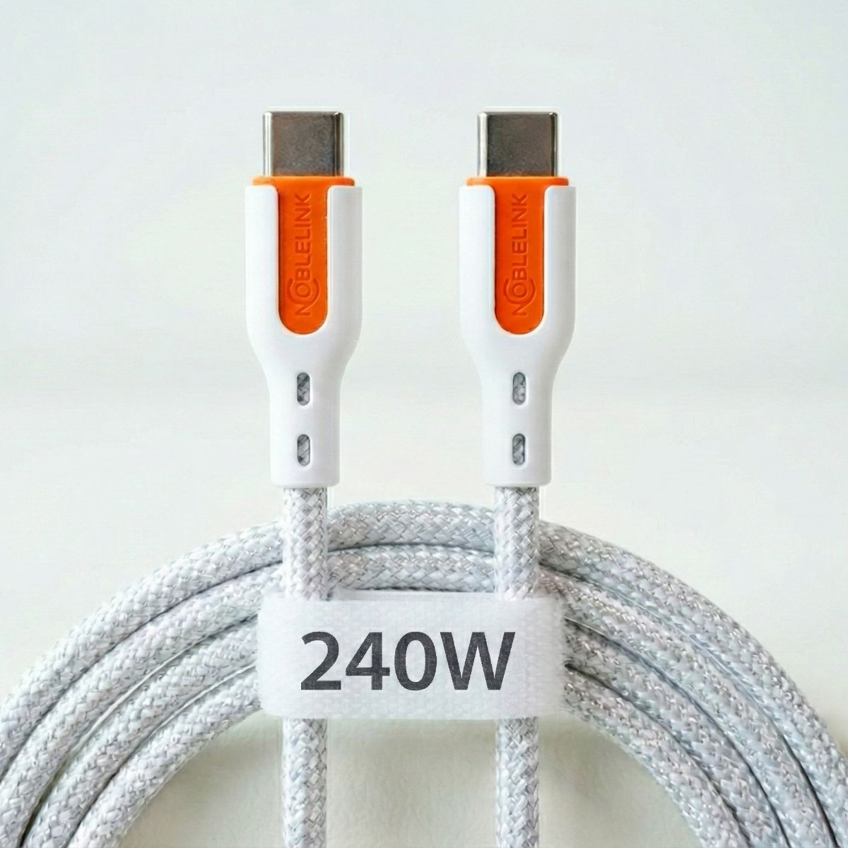 노블링크 240W C to C타입 케이블 (2m, 1개)_이미지