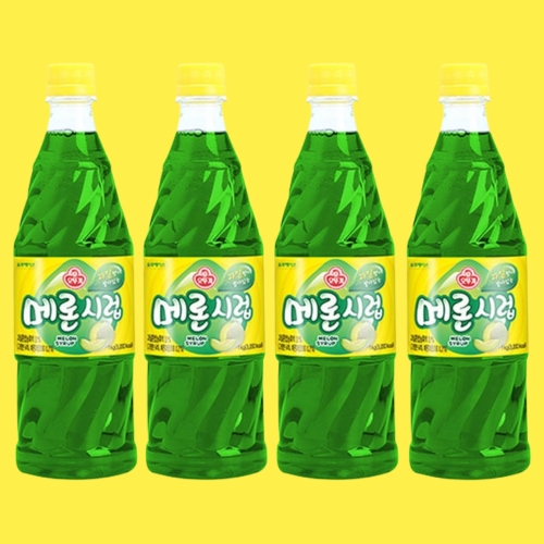 오뚜기 메론 시럽 1kg (4개)_이미지