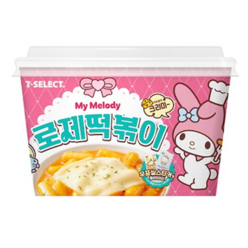 세븐일레븐 마이멜로디 로제떡볶이 193g (3개)