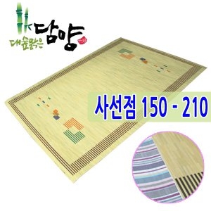 늘해랑 대숲소리 대자리/죽부인 담양 특산품 고급 대자리 사선점 무늬_이미지