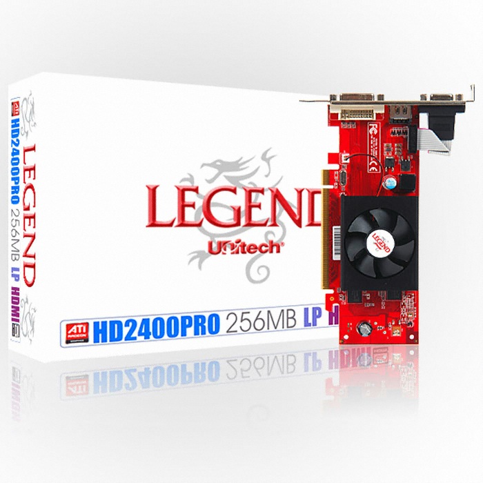 ���������� LEGEND �󵥿� HD 2400Pro LEGEND HDMI DDR2 256MB LP