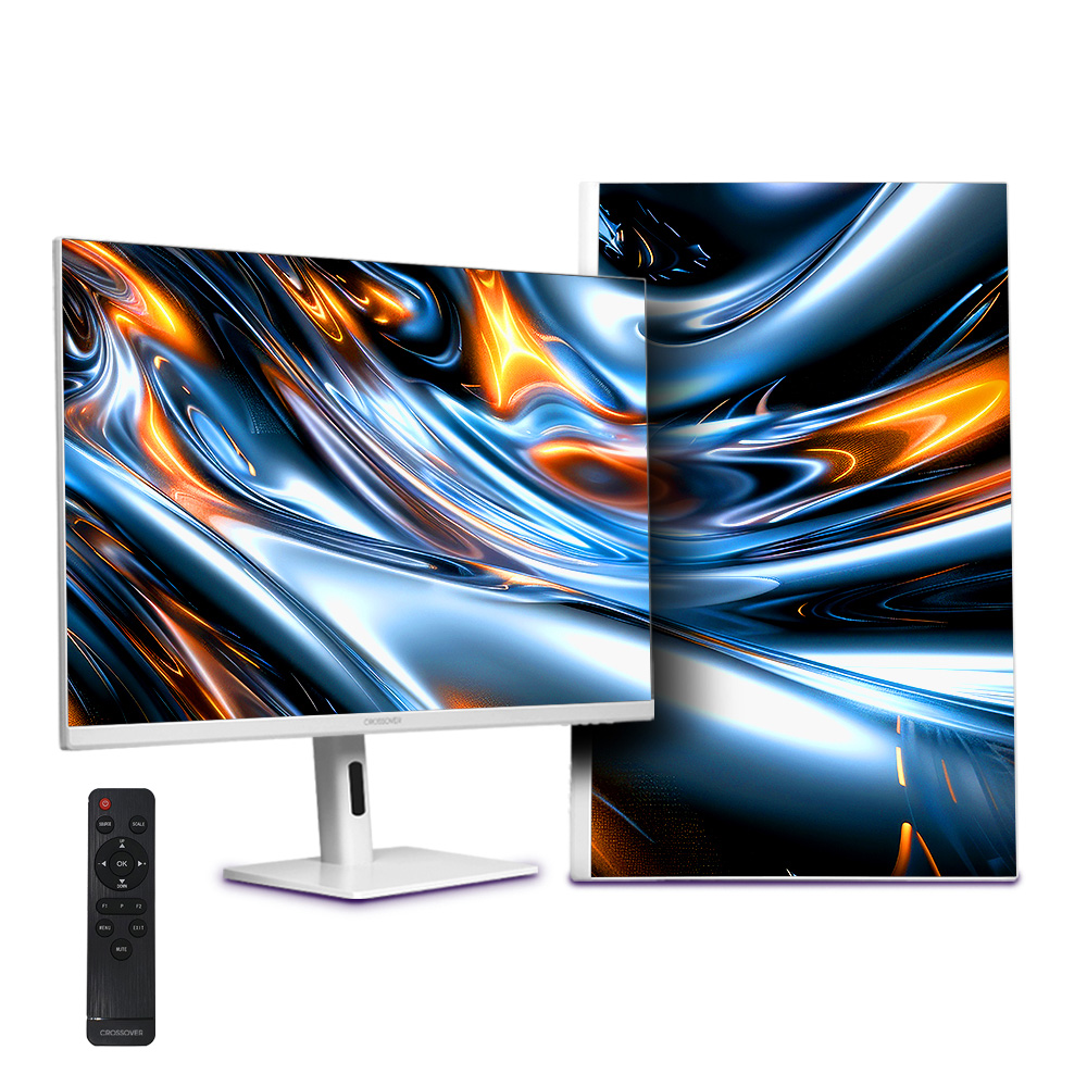 크로스오버 32QD100WM IPS WQHD 멀티스탠드 WHITE