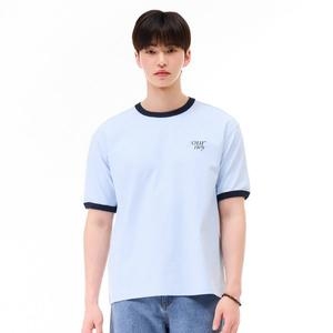 지에스지엠 체이스컬트 링거 반팔 티셔츠 EBRU5841D0D 100 스카이블루