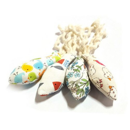 힐링타임 핸드메이드 미니캣닢쿠션_물고기로프형_패턴랜덤 NH_085