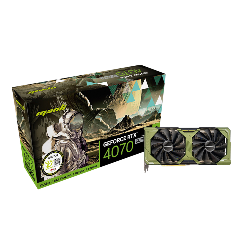MANLI 지포스 RTX 4070 SUPER Rush D6X 12GB 대원씨티에스