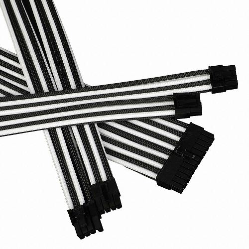 맥스파인더 OFC 심플세트 믹스 블랙&화이트 (0.25m)