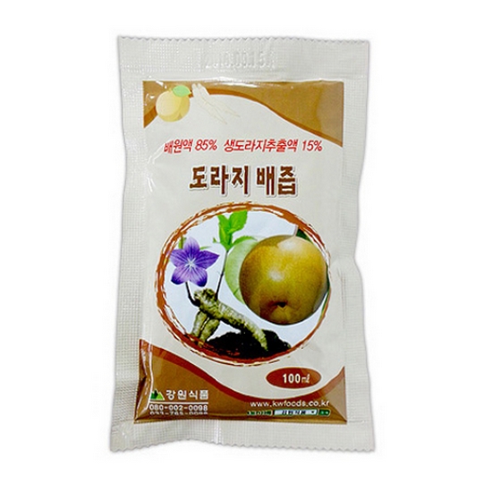 강원식품 토토원 도라지배즙 100ml 30포 (3개)_이미지