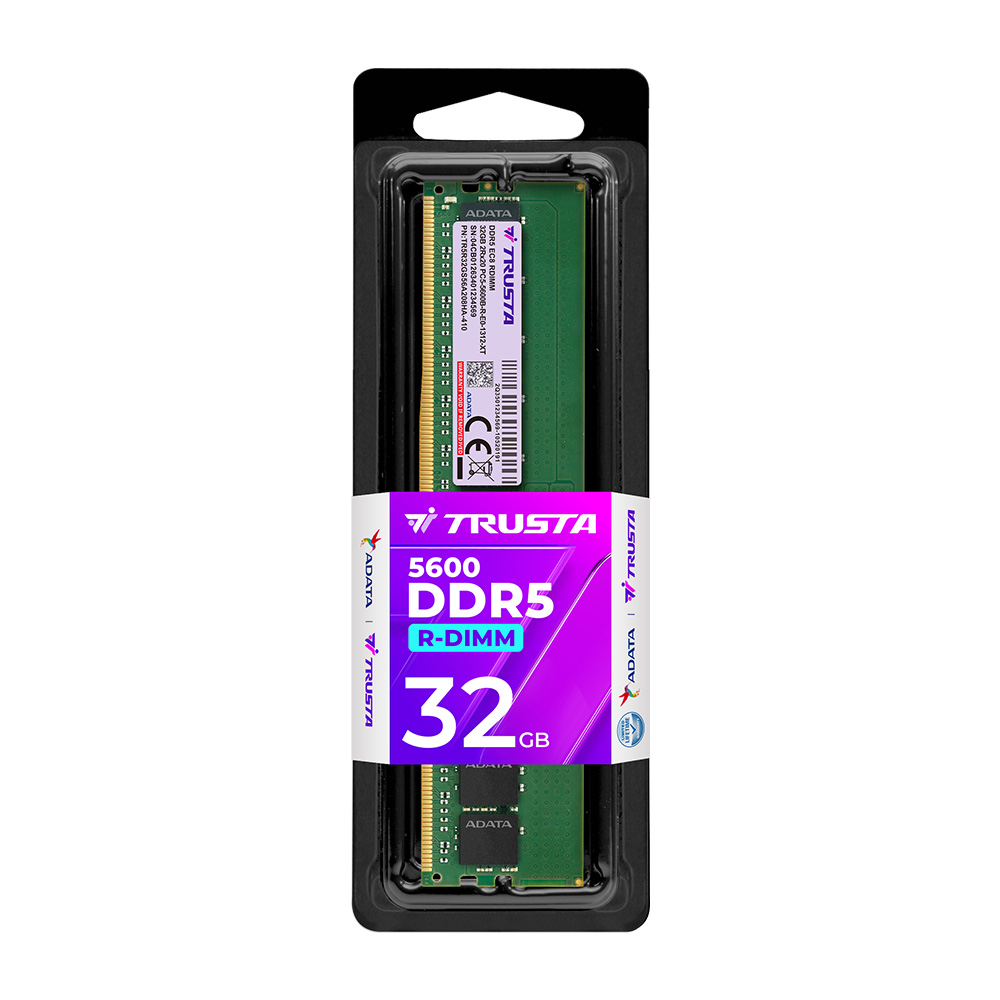 ADATA TRUSTA DDR5-5600 CL46 ECC/REG