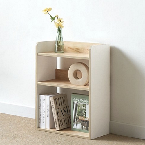 리브 3단 수납 선반 책장 500