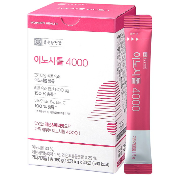 종근당건강 종근당건강 이노시톨 4000 30포 (1개)_이미지