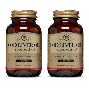 솔가 대구 간유 비타민A & D 100캡슐 (2개)_이미지