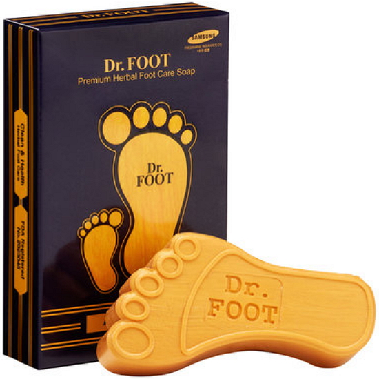 제이제이바이오 JJBIO  Dr.FOOT 닥터풋 허브 발비누 110g 3개 발냄새 각질 풋케어 / (3개)