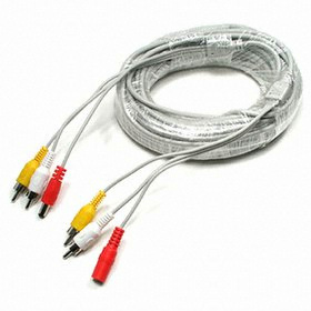 라이트컴 COMS 2RCA + DC 5.5 케이블 (15m, C3457)