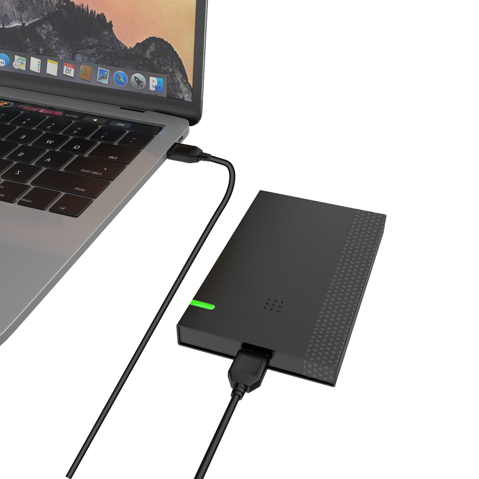 퀄리티어슈어런스코리아 USB3.0 2.5인치 외장케이스 (Q6GSATA80A) (하드미포함)_이미지