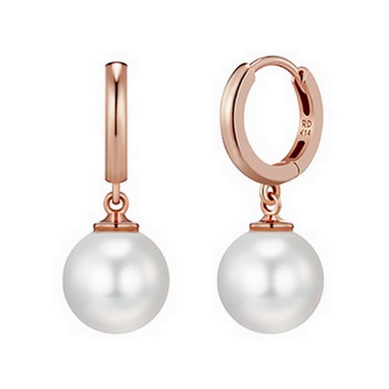 골든듀 로제도르 도르 블랑 메르 FEST-C-0017 담수진주 8mm귀고리 242300036