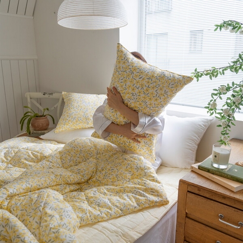 플로라 플랑 순면 100% 차렵이불 풀세트 (이스턴킹 EK)_이미지