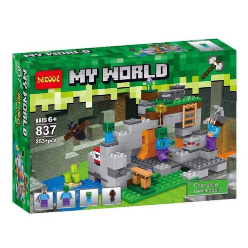 마인크래프트 837 좀비 동굴 21141 빌딩 블록 장난감 좀비 동굴 837