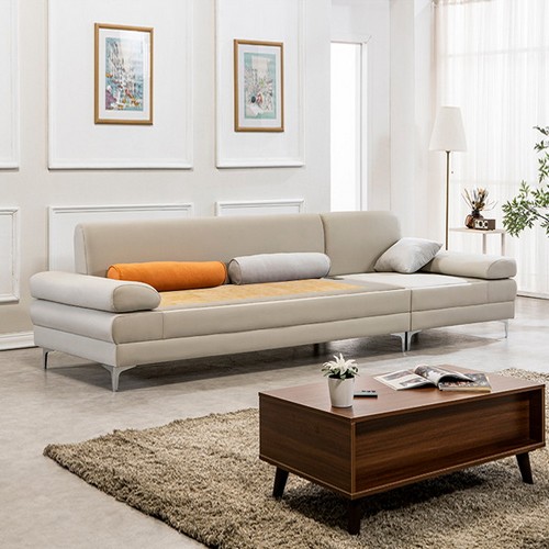 현대의료기 모짜르트 4인용 돌소파 MS (오렌지서펜틴)