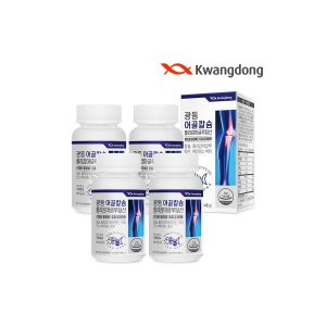 광동생활건강 광동 어골칼슘 폴리감마글루탐산 60정 (4개)
