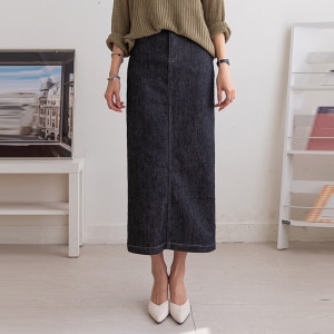 나크21 2타입 H라인 데님 스커트 DM41-P-27_이미지