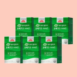 고려은단 식물성 퓨어 알티지 오메가3 기억력+ 600mg 60캡슐 (6개)_이미지