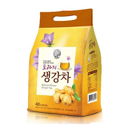 송원식품 우리차 도라지 생강차 40T (1개)_이미지