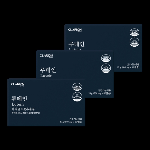 우리바이오 클라리온 루테인 30캡슐 (3개)