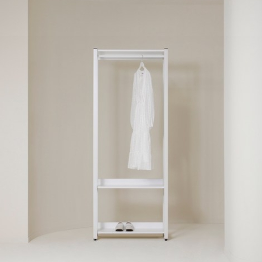 온월가구 아이언 드레스룸 1단 행거형 800