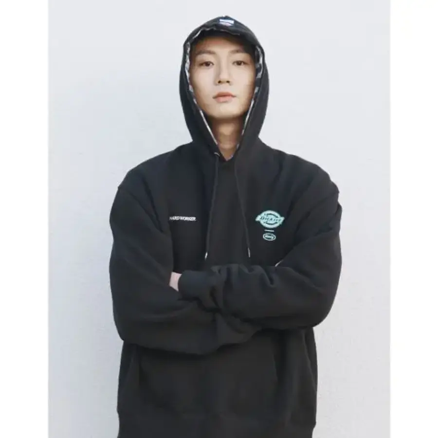 디키즈 엠엠엘지 Mmlg DOUBLE STAMP HOODIE EVERY BLACK BF1THD302DICEB 145417