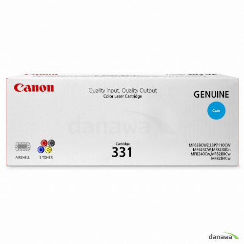 Canon 정품 CRG-331C 파랑이미지입니다. 누르면 해당 게시물로 새창이동합니다.