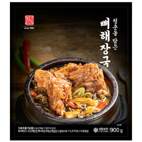 따순둥푸드 청춘을 담은 뼈해장국 900g