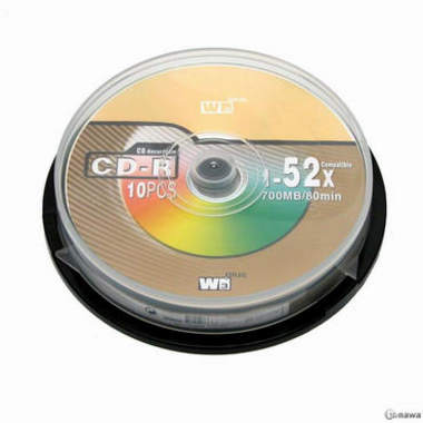 W3 W3 700MB 52x 케익 10장_이미지
