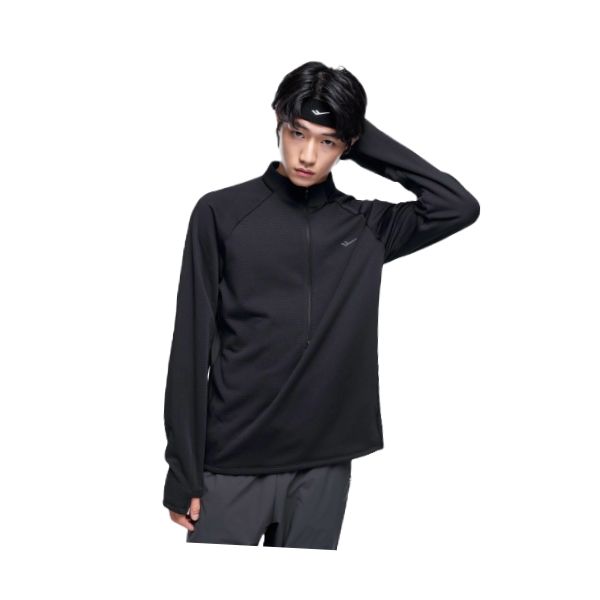 러닝 하프 집업 티셔츠 PR3MF25W803