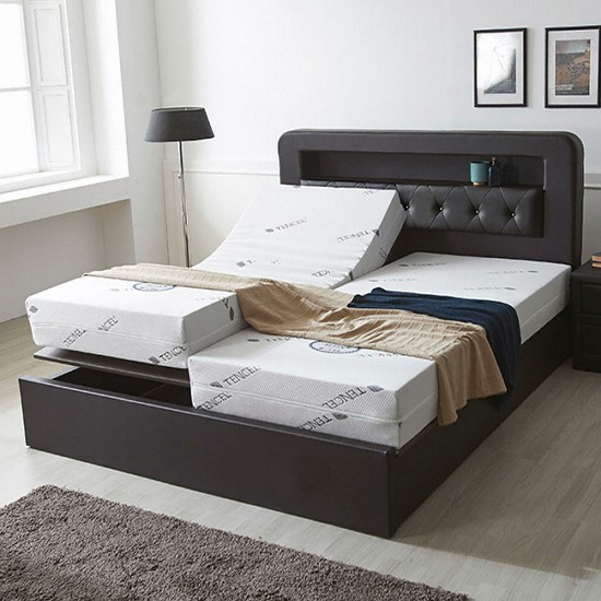 파로마 리안 트윈 LED모션베드 S+S (200T메모리폼)_이미지