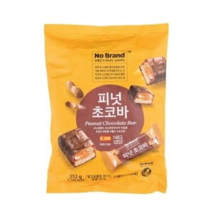 이마트 노브랜드 피넛 초코바 252g 10개