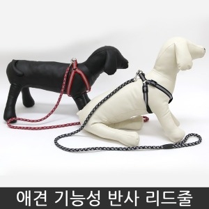 이세이브 애견 기능성 반사 리드줄
