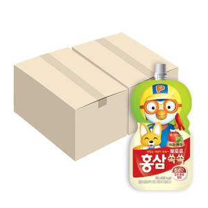 팔도 뽀로로 홍삼쏙쏙 사과매실 100ml 80포