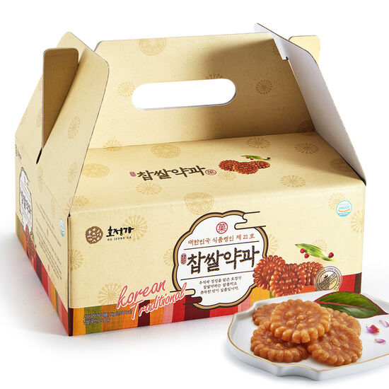 호정식품 호정가 찹쌀약과세트 1kg (2개)