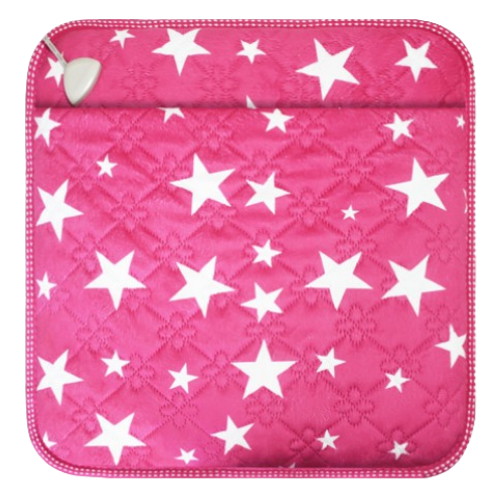 한일전기 별 극세사 핑크 전기 발방석