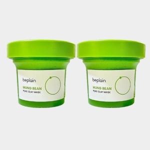 비플레인 녹두 모공 클레이 팩 120ml (2개)_이미지