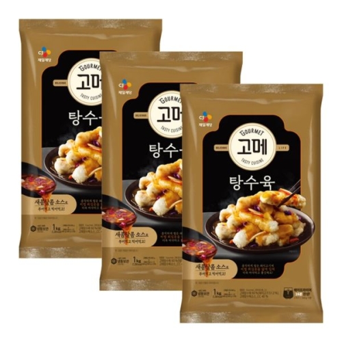 CJ제일제당 고메 바삭쫄깃한 탕수육 1kg_이미지