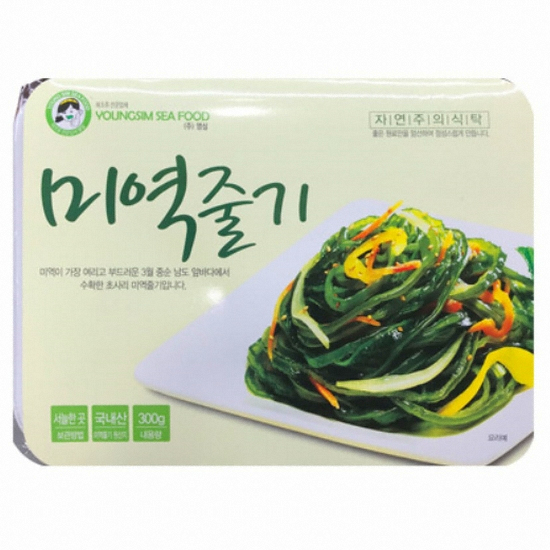영심푸드 미역줄기 300g (1개)