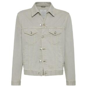 브루넬로쿠치넬리 데님 셔츠 재킷 M277P6910C7018 T