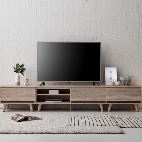 BIF보루네오 그랑그랑 선반 거실장 2400_이미지