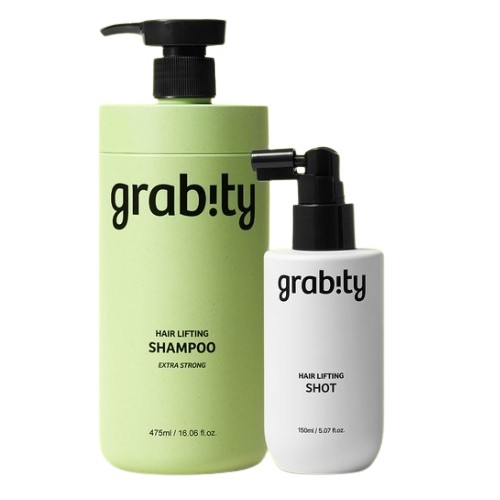 그래비티 헤어 리프팅 샴푸 엑스트라 스트롱 475ml+리프팅 샷 150ml 2종세트