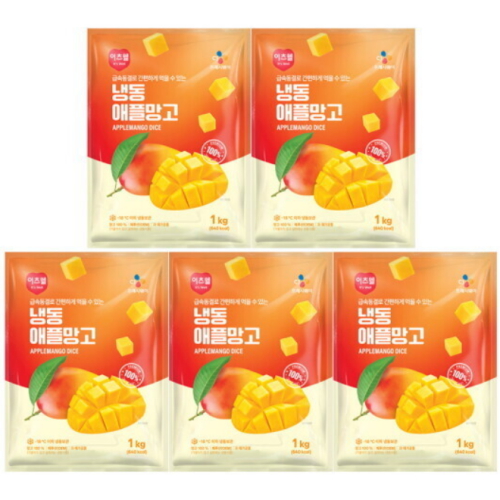 이츠웰 냉동 애플망고 1kg (5개)_이미지